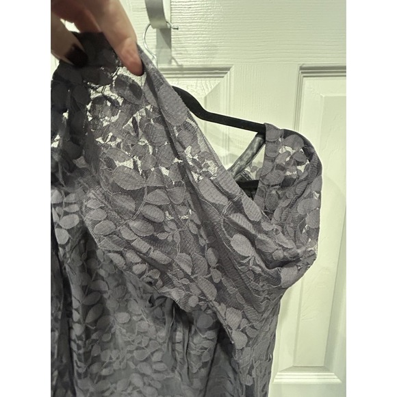 Garnet Hill Boheme Easy Lace Lined Dress Feminine Classic Minimalist Boho Sz 18 - Picture 9 of 16